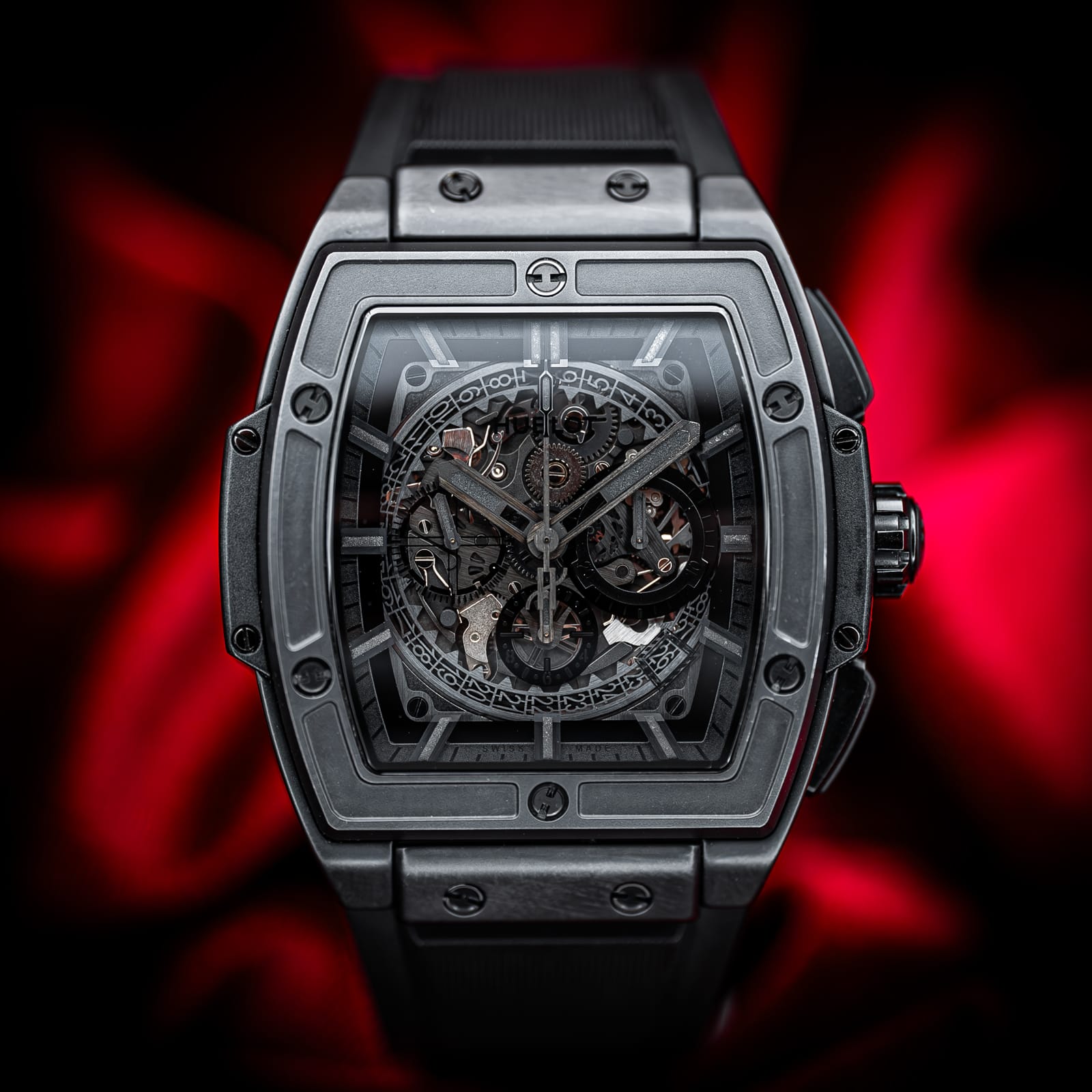Hublot Big Bang - Skeleton Dial & Leather Strap