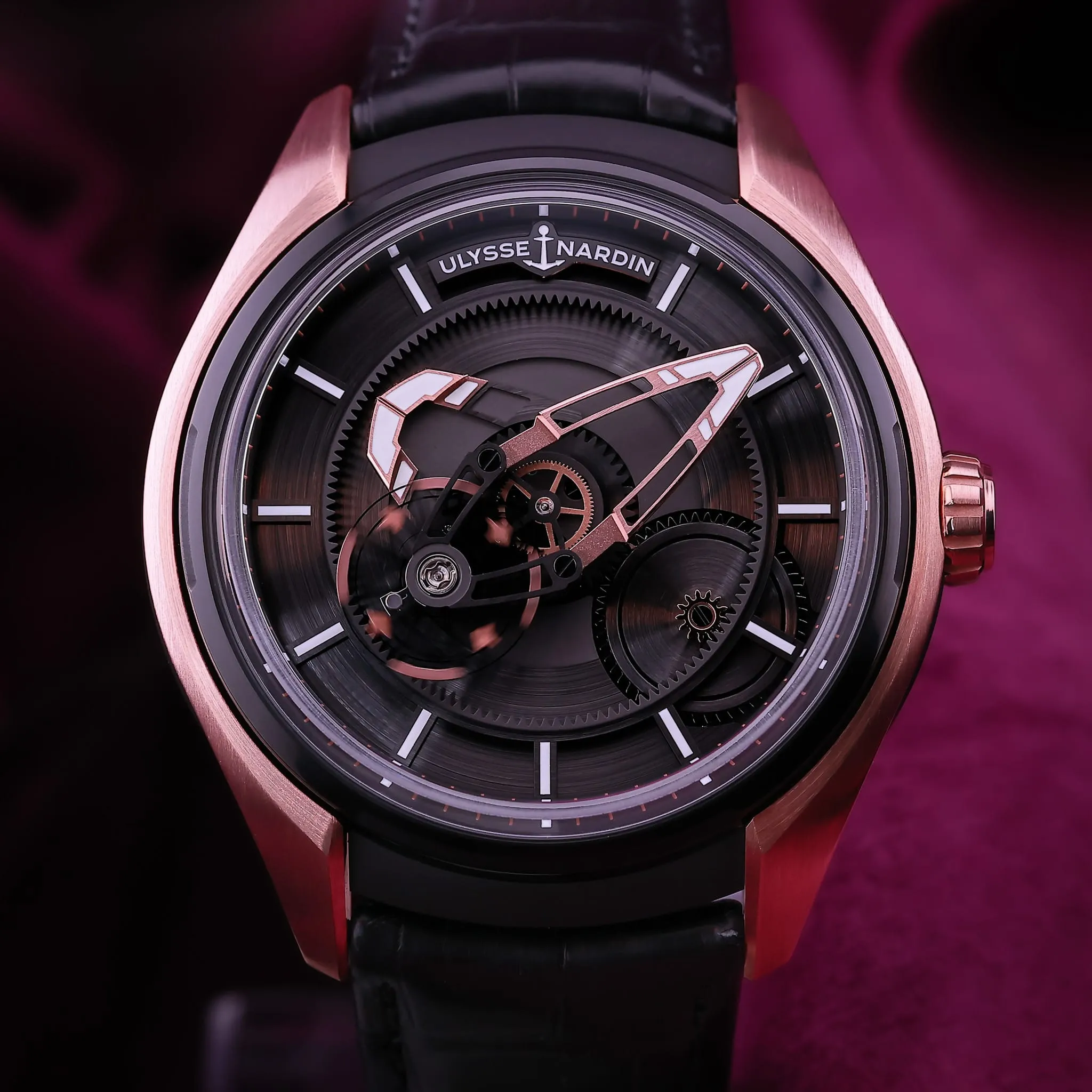 Ulysse Nardin Marine Chronometer - Black Roman Numeral Dial