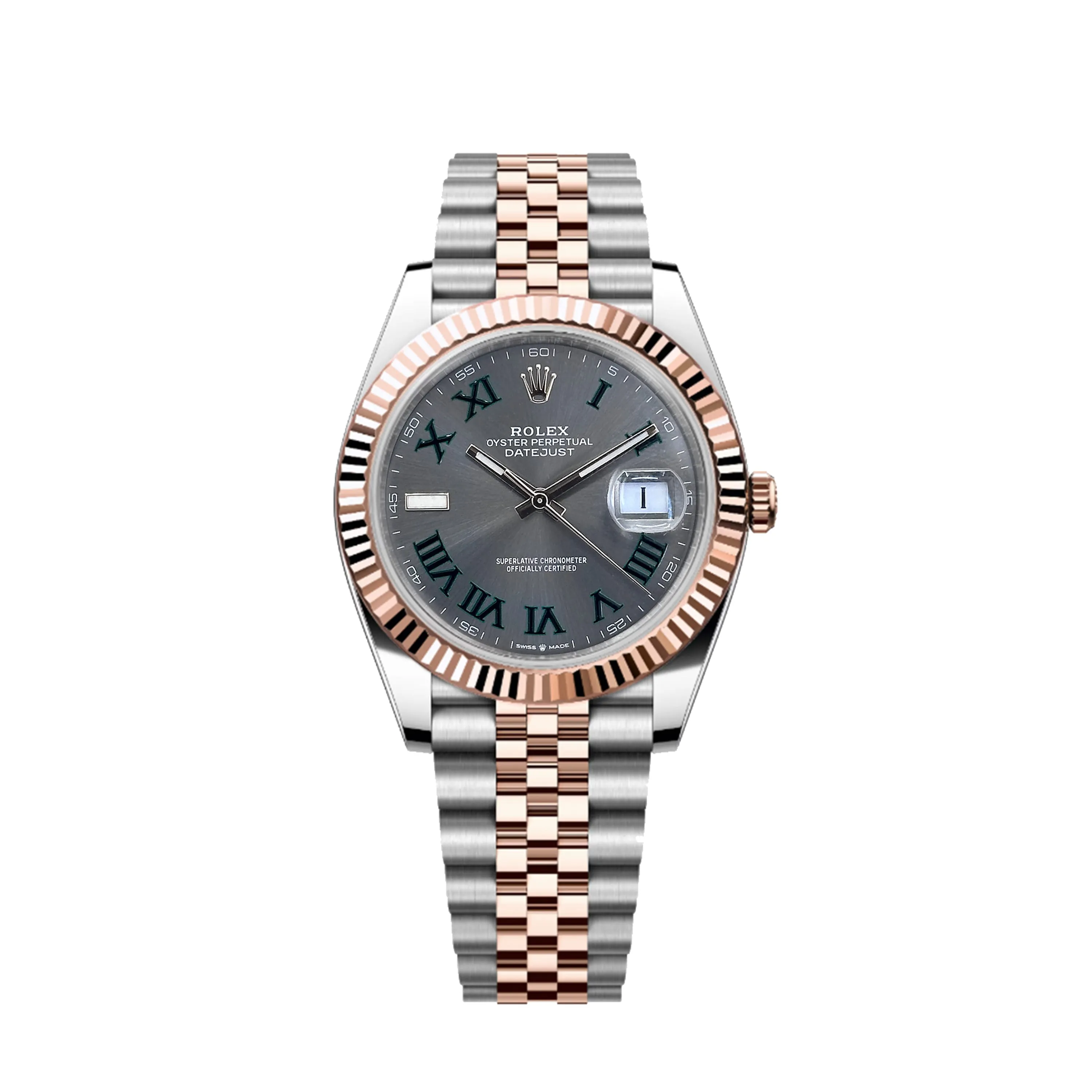 Rolex Datejust 41 - Slate Roman Numeral Dial