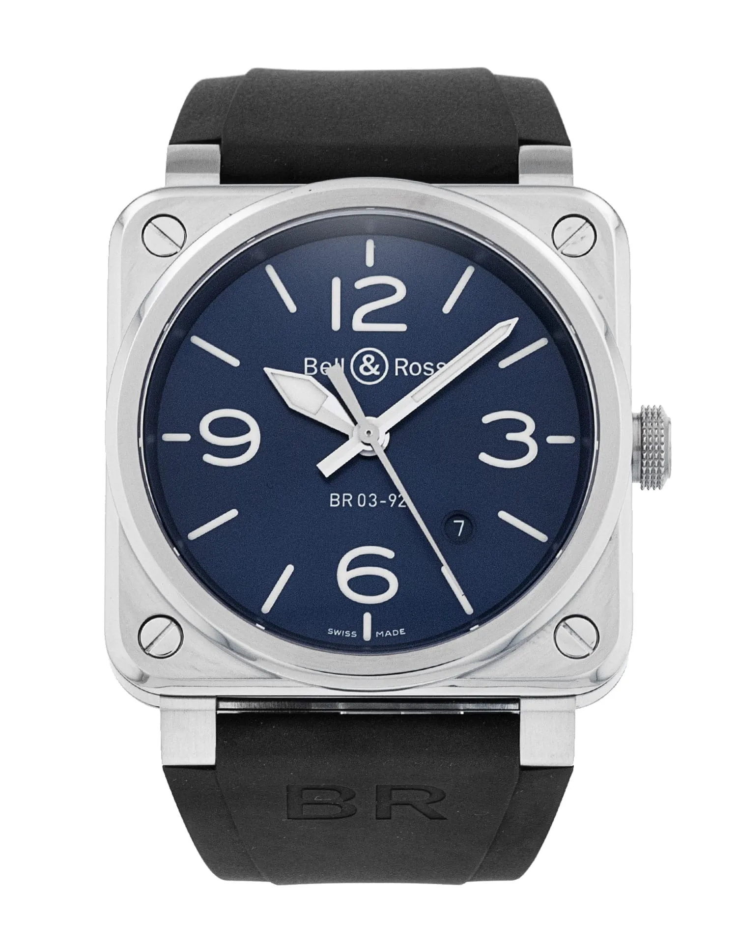 Bell and Ross BR03-92 BR0392-BLU-ST/SCA 356410