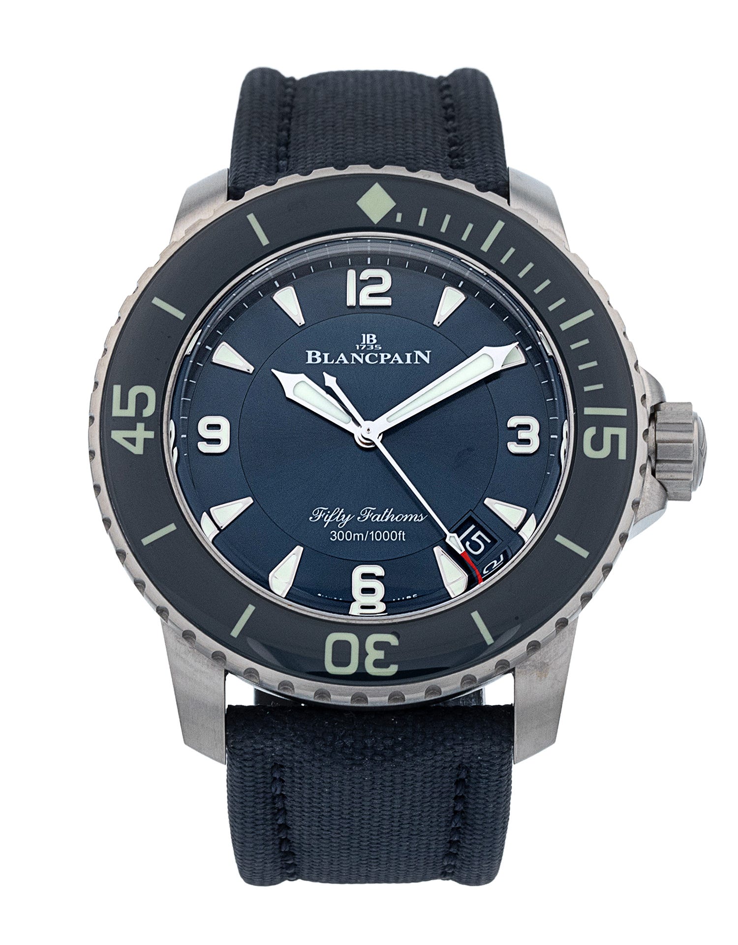 Blancpain Fifty Fathoms 5015-12B40-O52A 445477