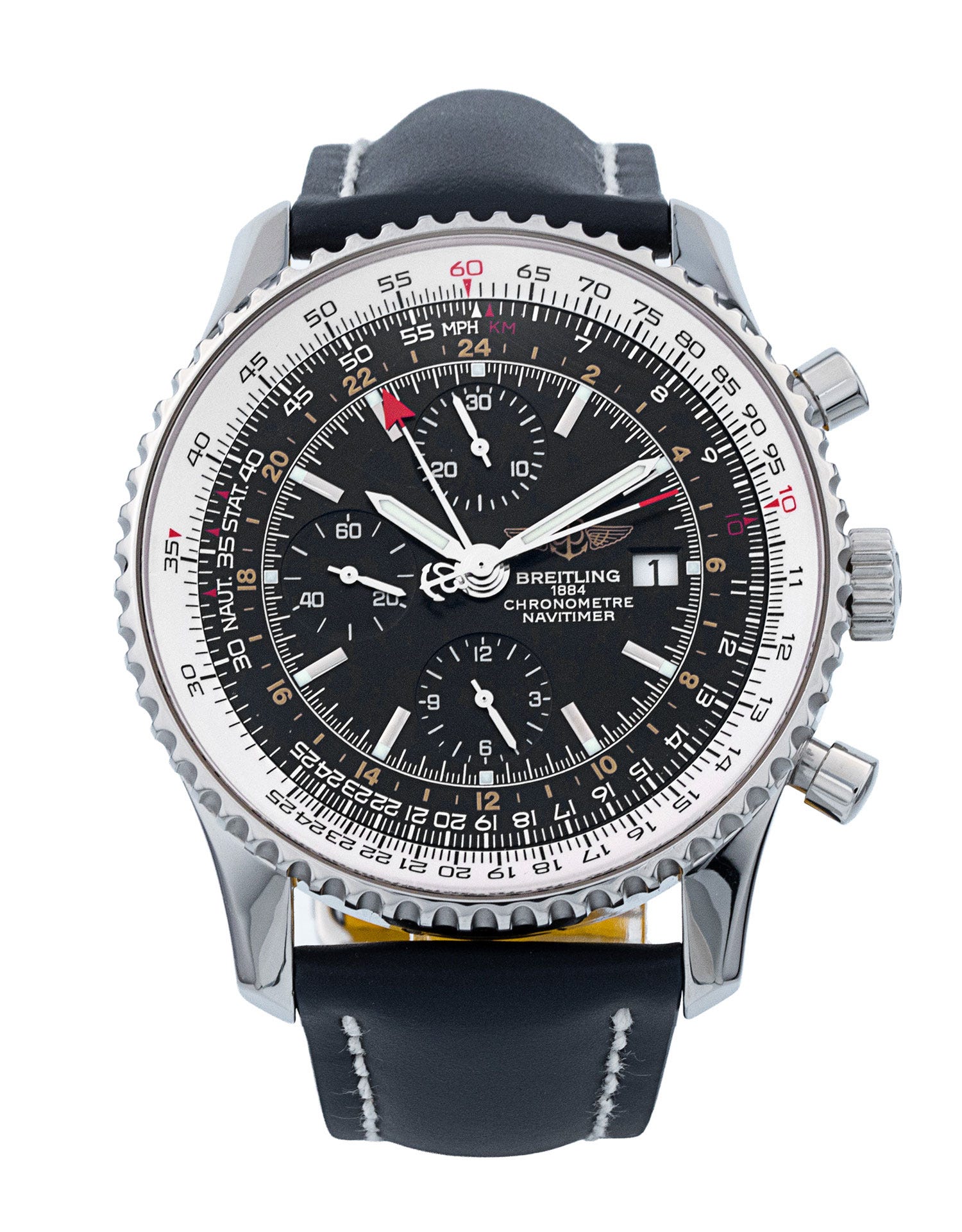 Breitling Navitimer Chronograph GMT 46 A24322 433609