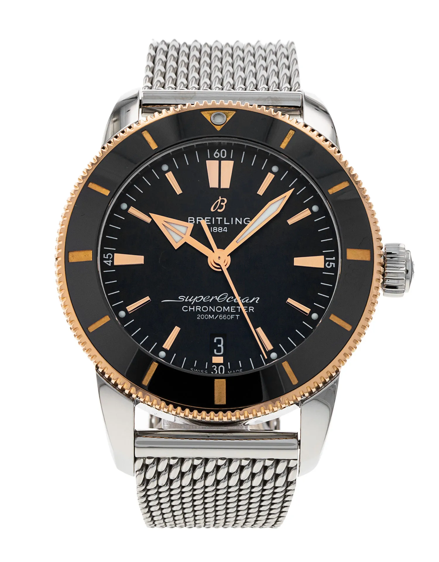 Breitling SuperOcean Heritage II 44 - Black Baton Dial
