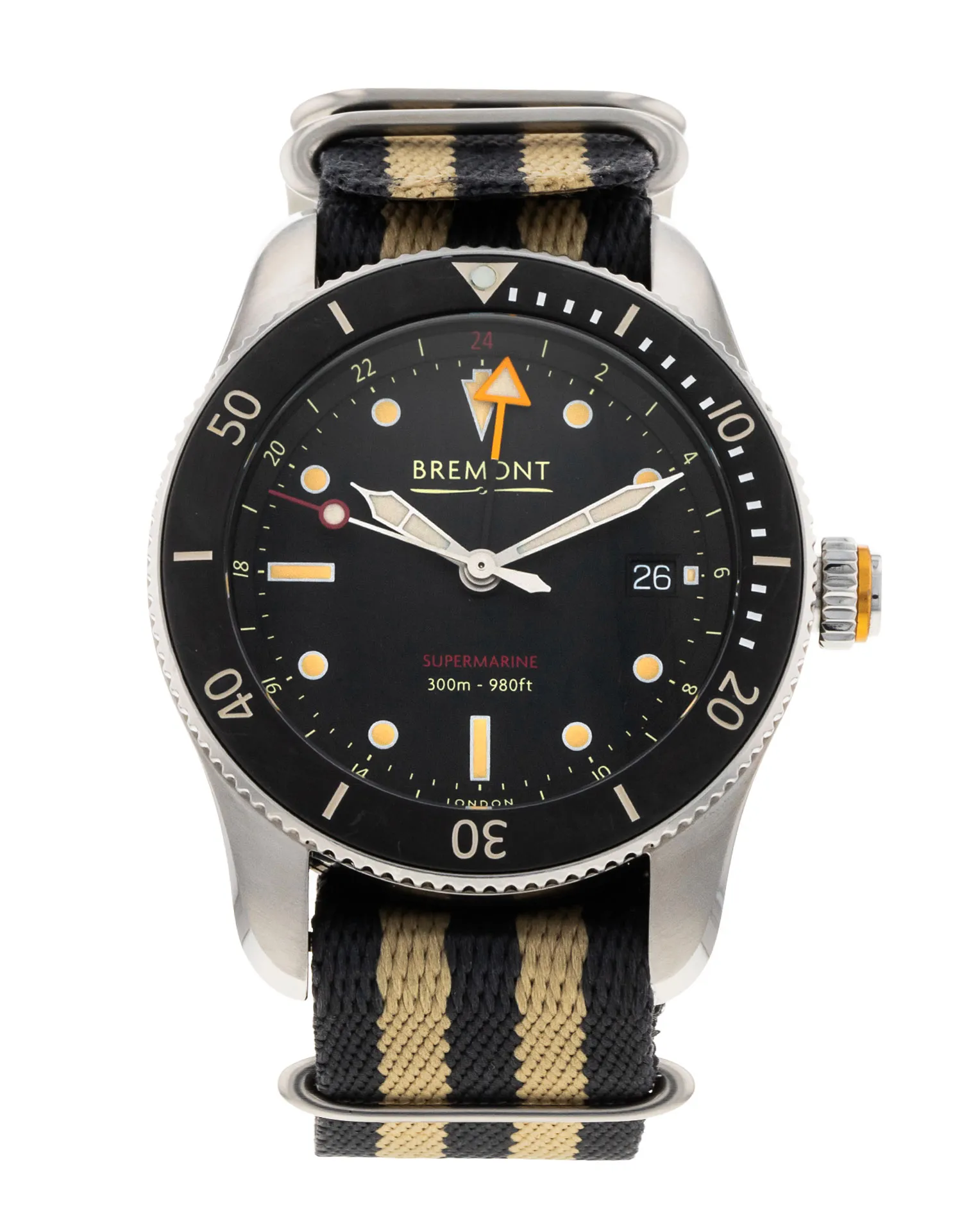 Bremont Supermarine S302-BK-NATO-R-S 423911