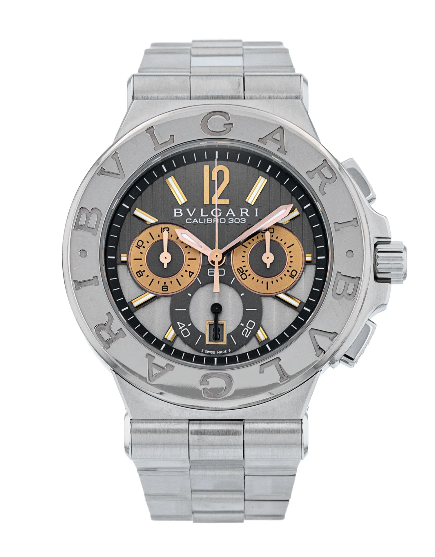 Bvlgari Diagono Calibro DG42SWGCH 358306