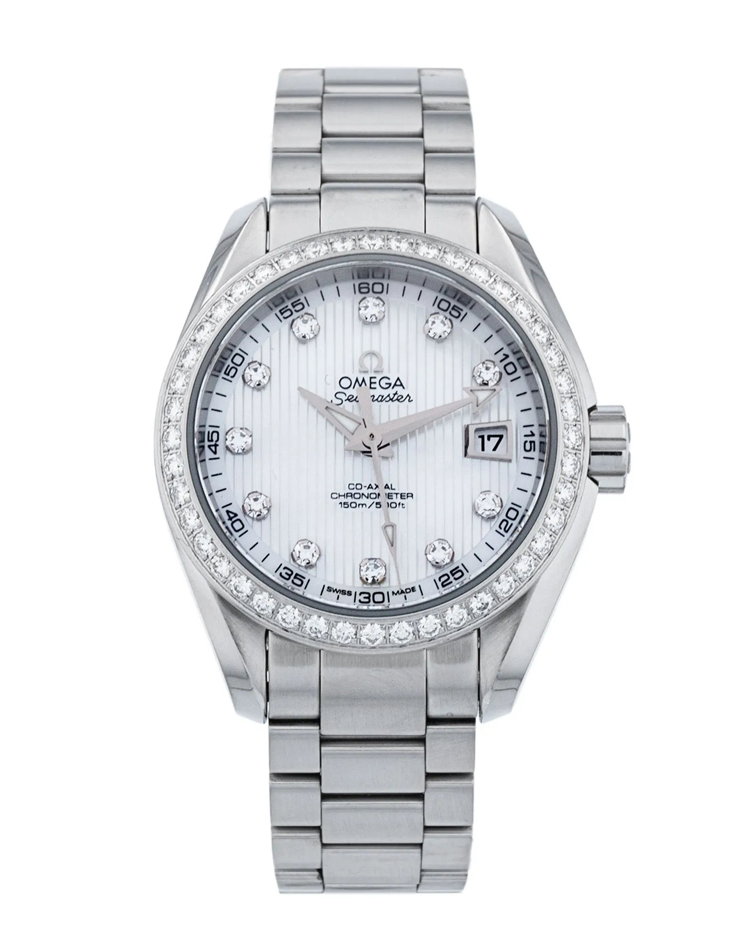 Pre-Owned Omega Aqua Terra 150m Ladies Watch