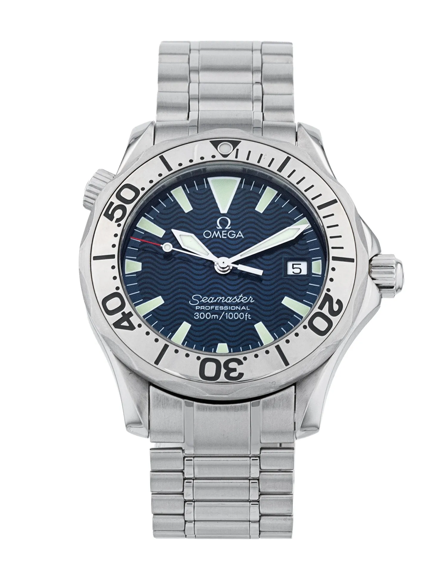 Omega Seamaster 300m Mid-Size - Blue Baton Dial