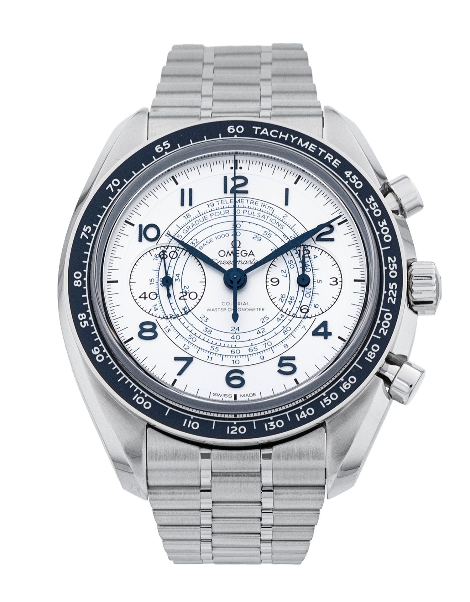 Omega Speedmaster Chronoscope - Silver Arabic Dial