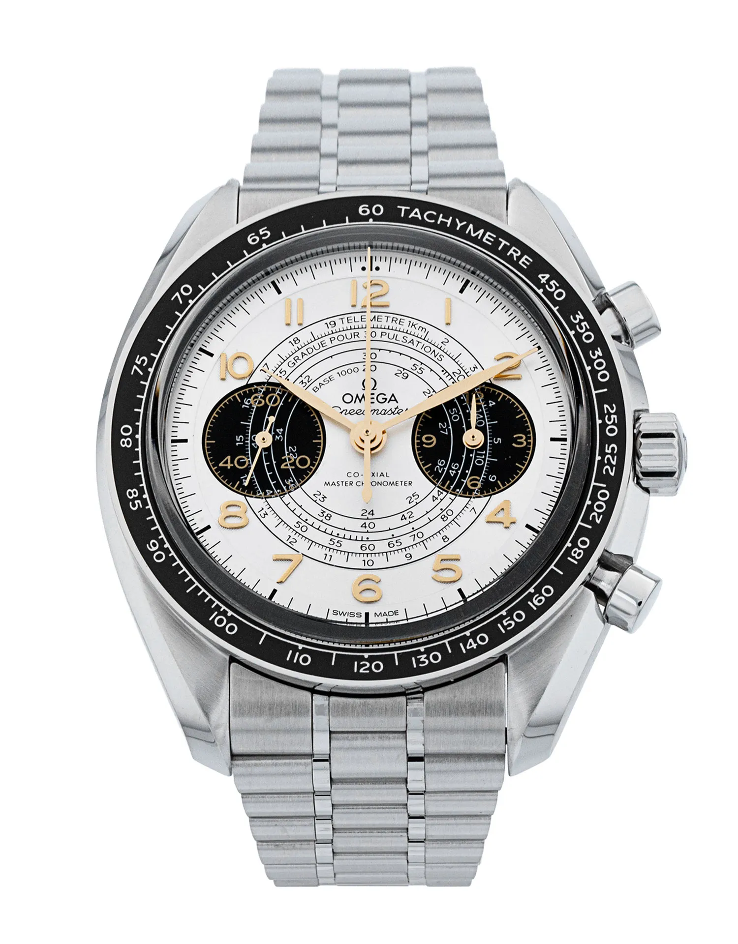 Omega Speedmaster Chronoscope - Silver Arabic Dial