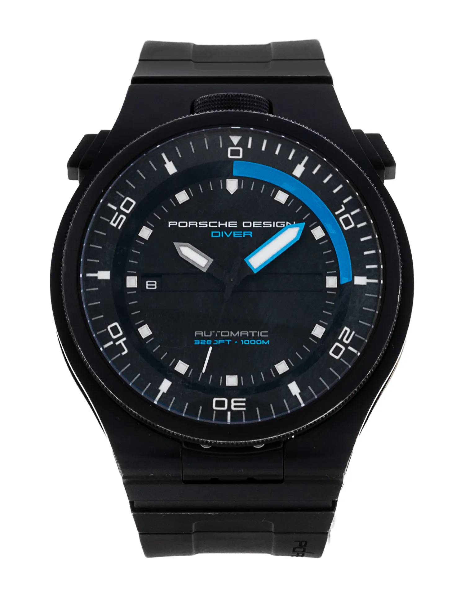 Porsche Design Diver P6780 - Black Dial & Rubber Strap