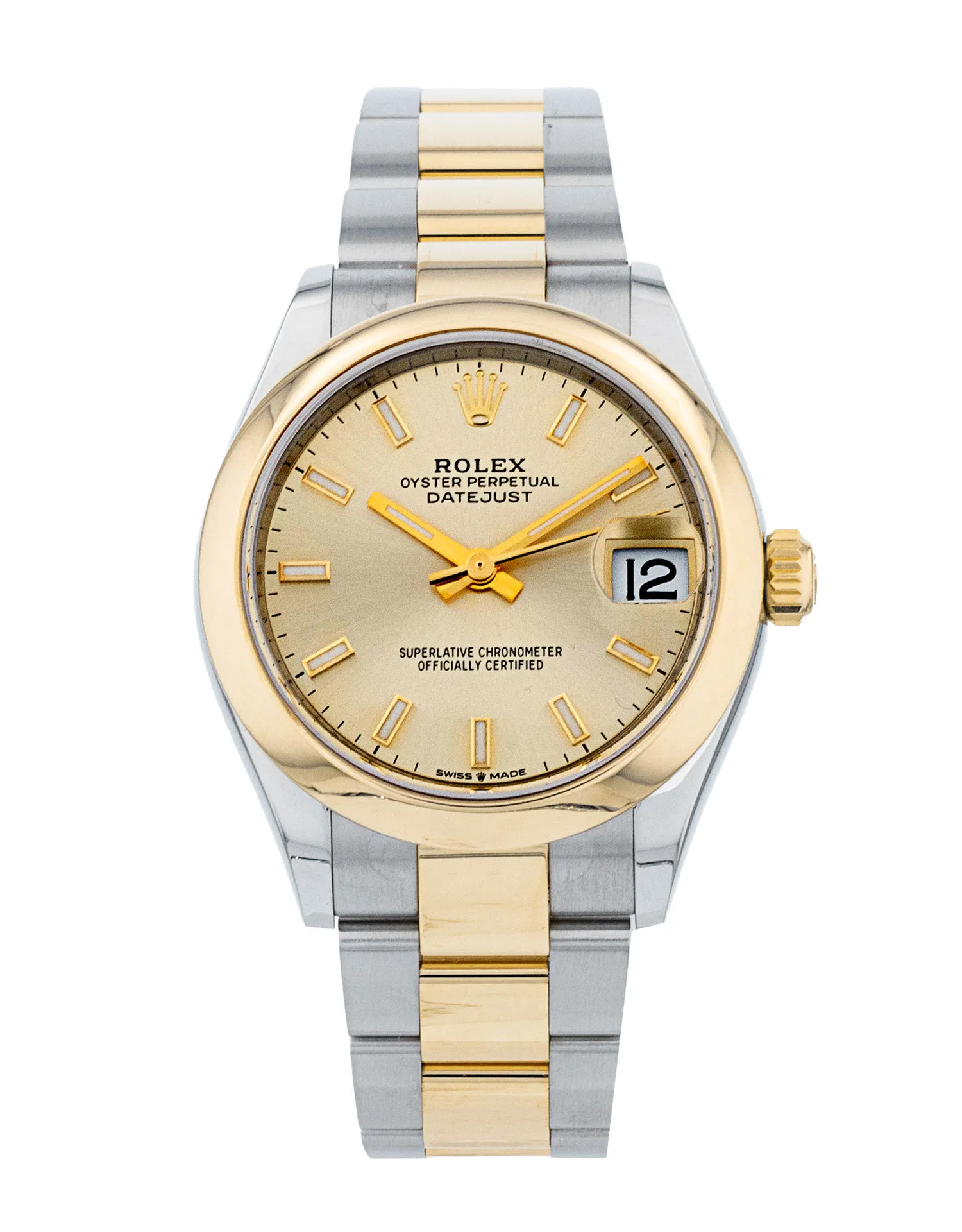 Rolex Datejust Lady 31 - Champagne Baton Dial