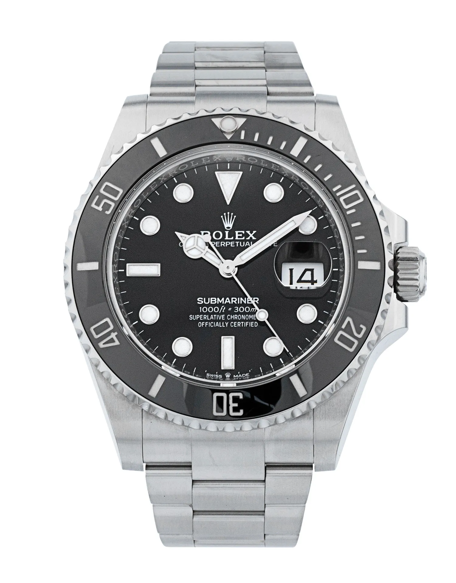 Rolex Submariner 126610 LN - Black Dial & Bracelet Strap