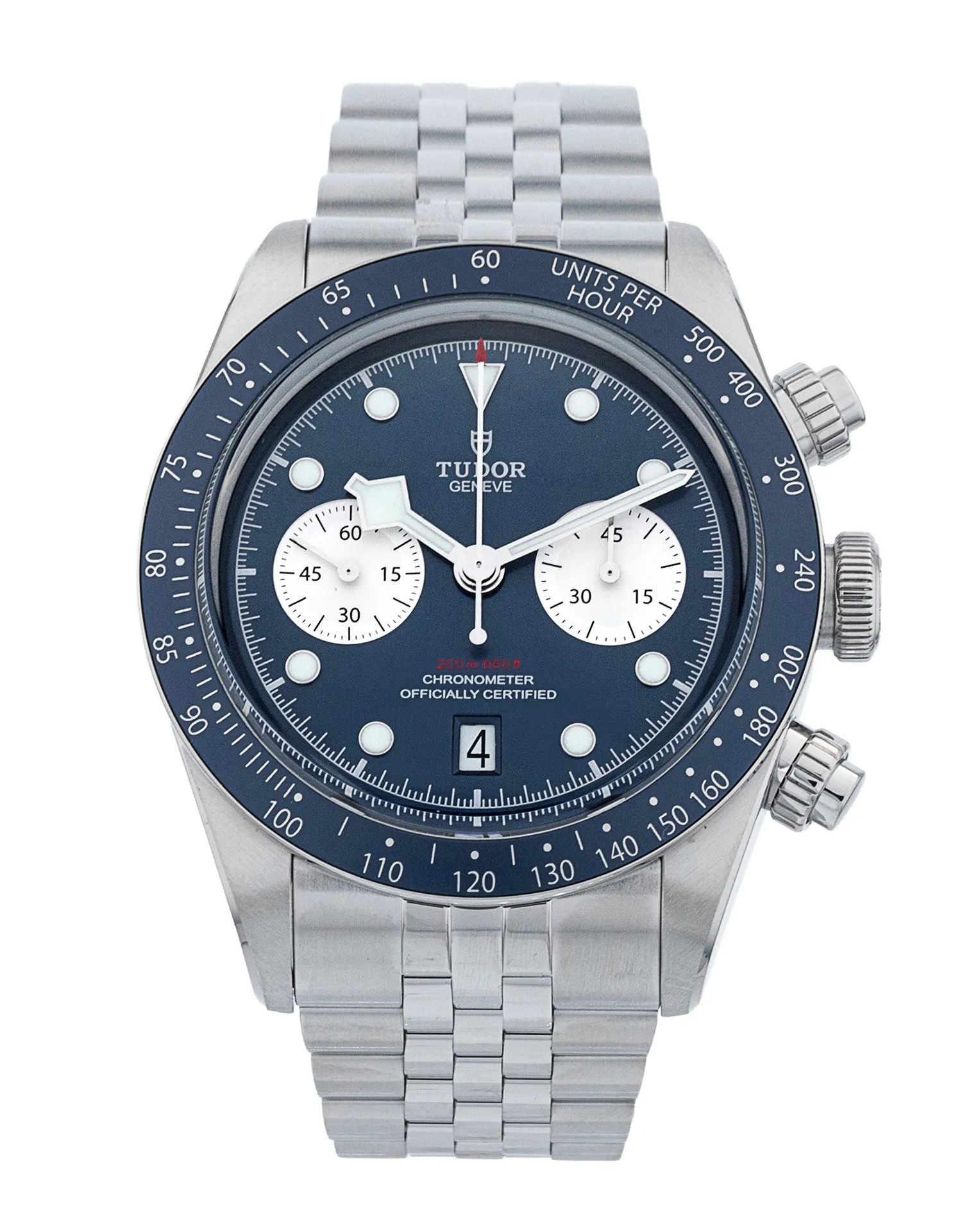 Tudor77ページ② Tudor Black Bay Chrono - Blue Dial & Bracelet Strap