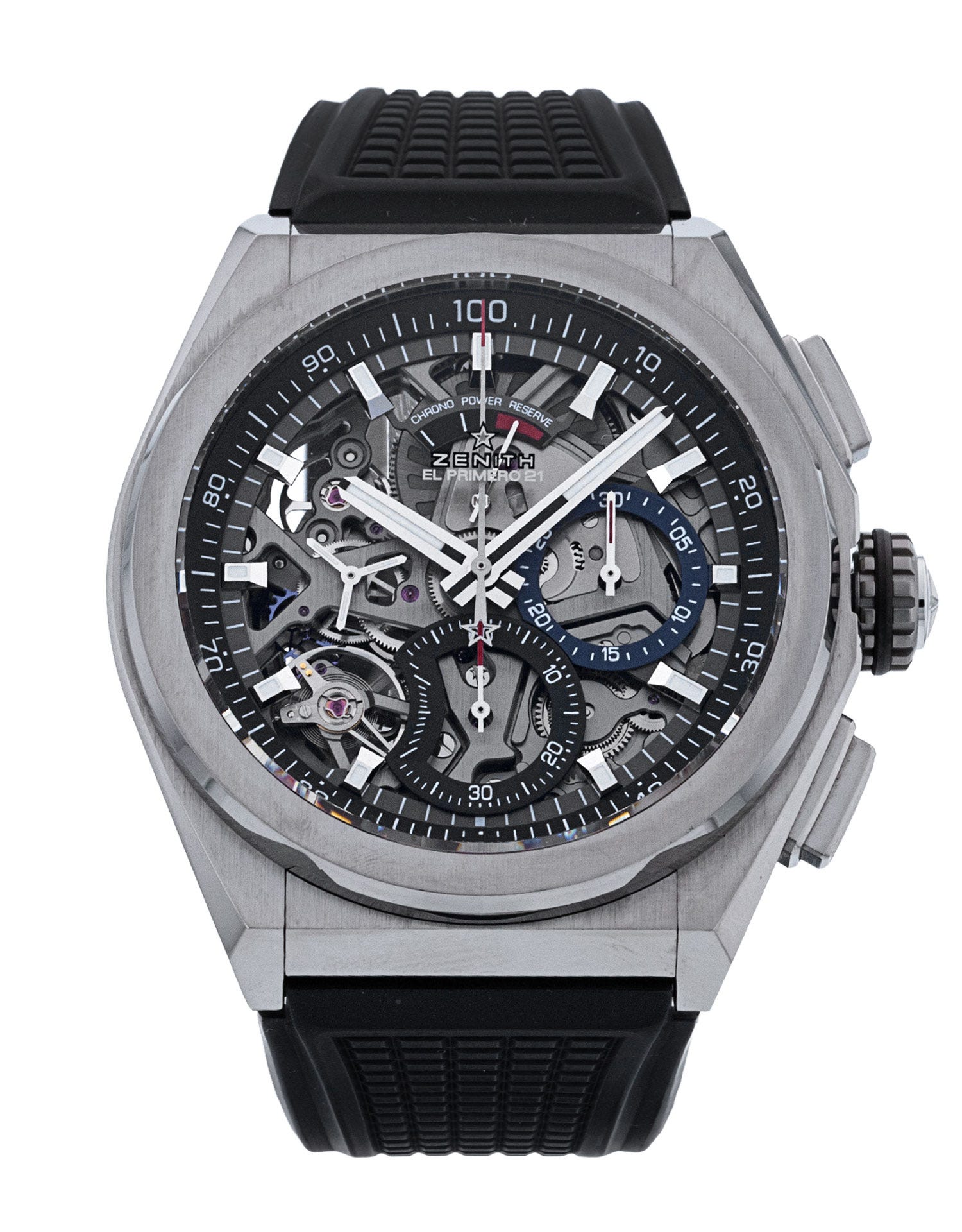 Zenith Defy - Skeleton Dial & Rubber Strap