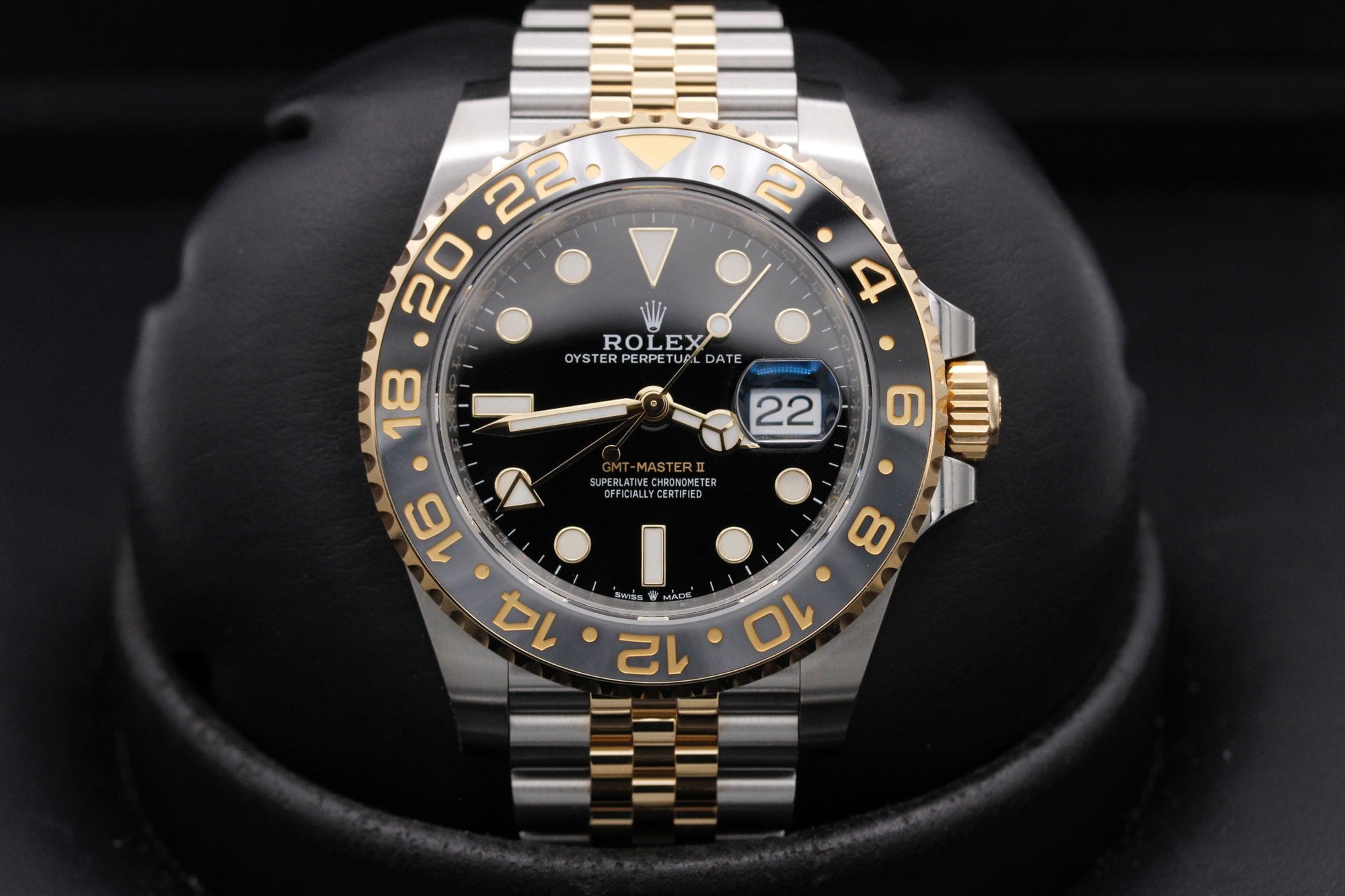 Rolex GMT Master II - Black Dial & Bracelet Strap