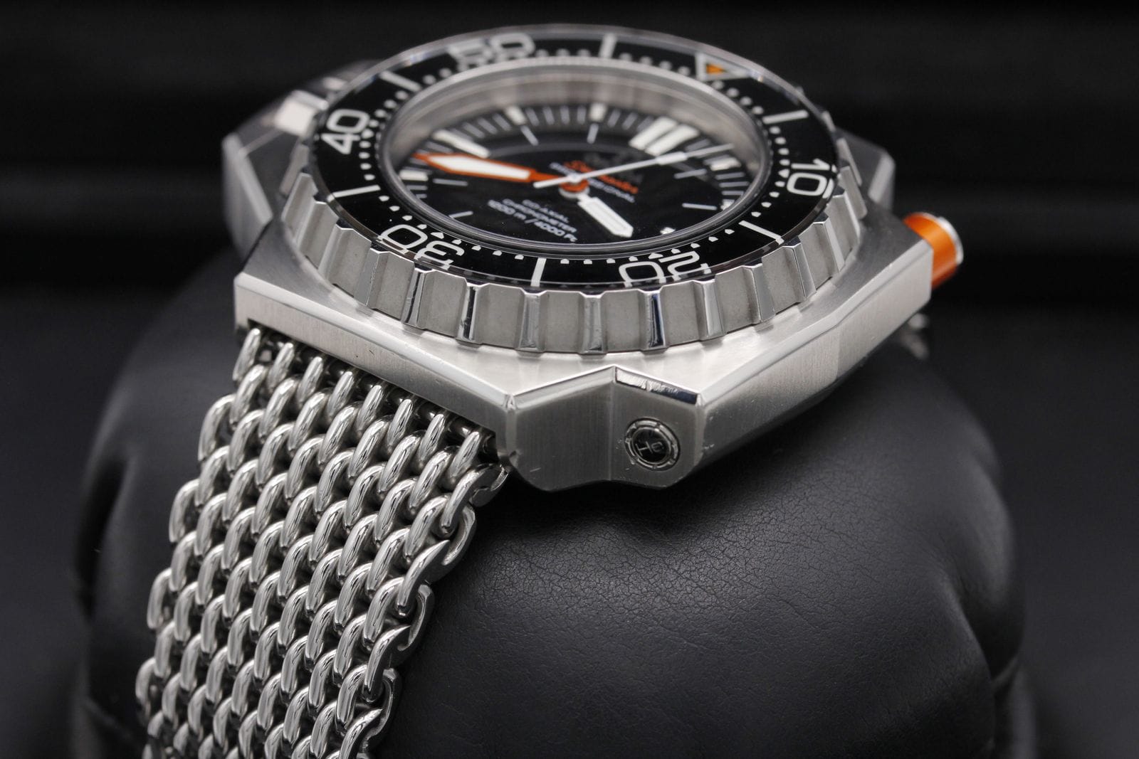 Omega Seamaster Ploprof - Black Baton Dial & Bracelet Strap