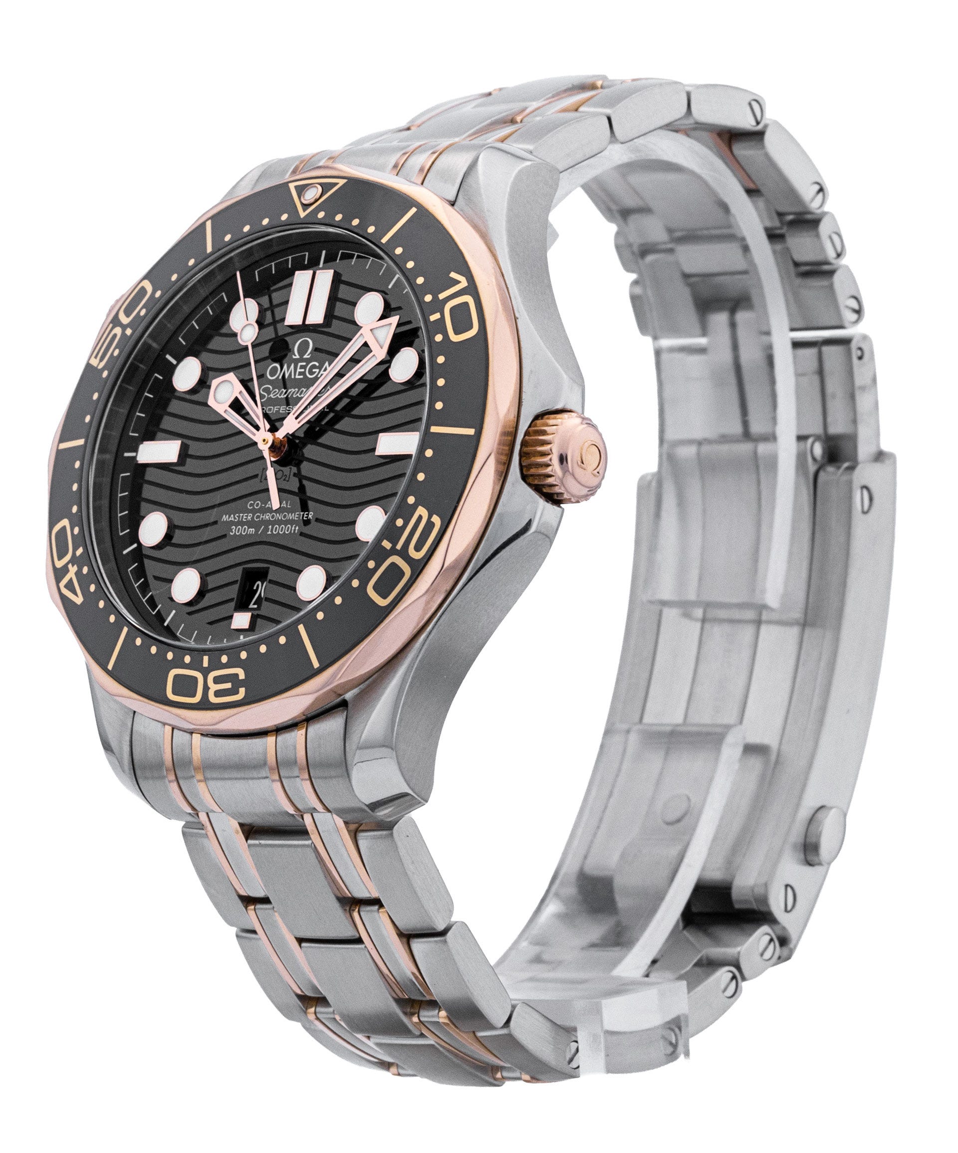 Omega Seamaster Diver 300m - Black Dial & Bracelet Strap