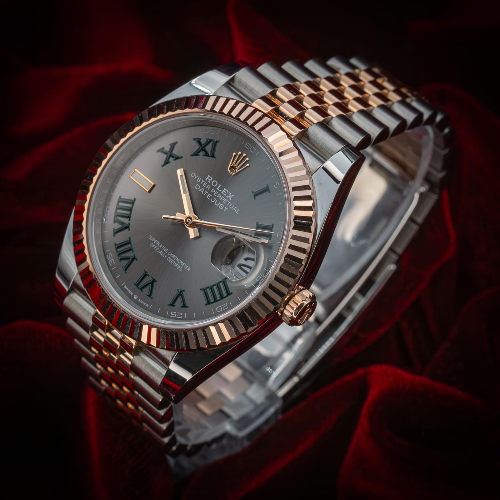 Rolex Datejust 41 - Slate Roman Numeral Dial