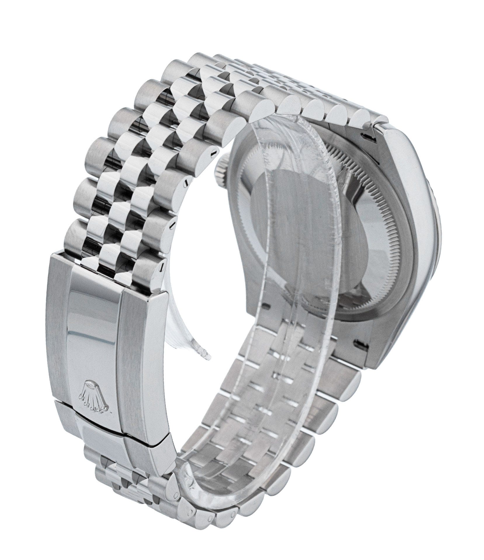 Rolex Datejust 126234 - Black Baton Dial & Bracelet Strap