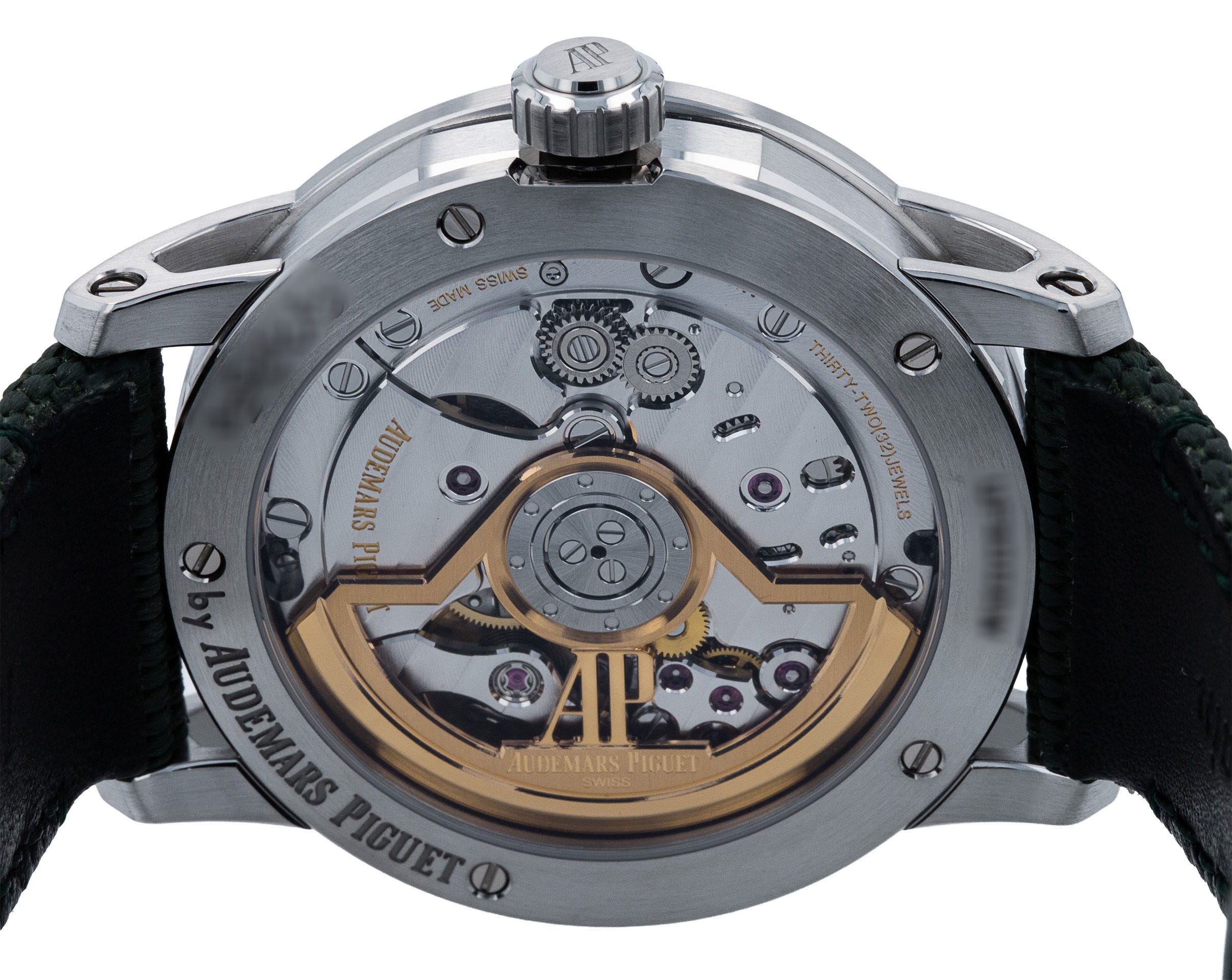 Audemars Piguet CODE 11.59 - Green Baton Dial & Rubber Strap
