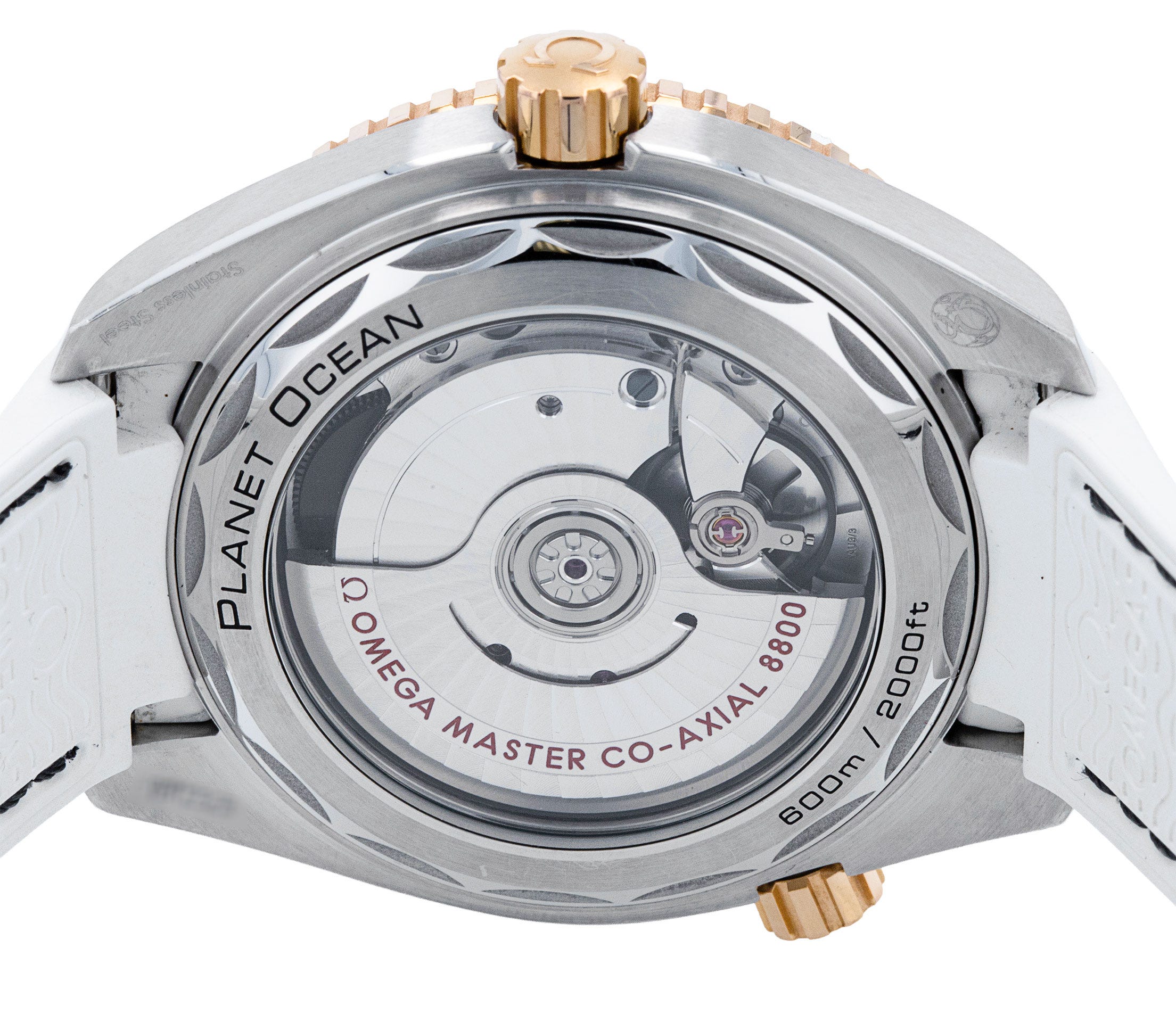 Omega Planet Ocean - White Quarter Arabic Dial
