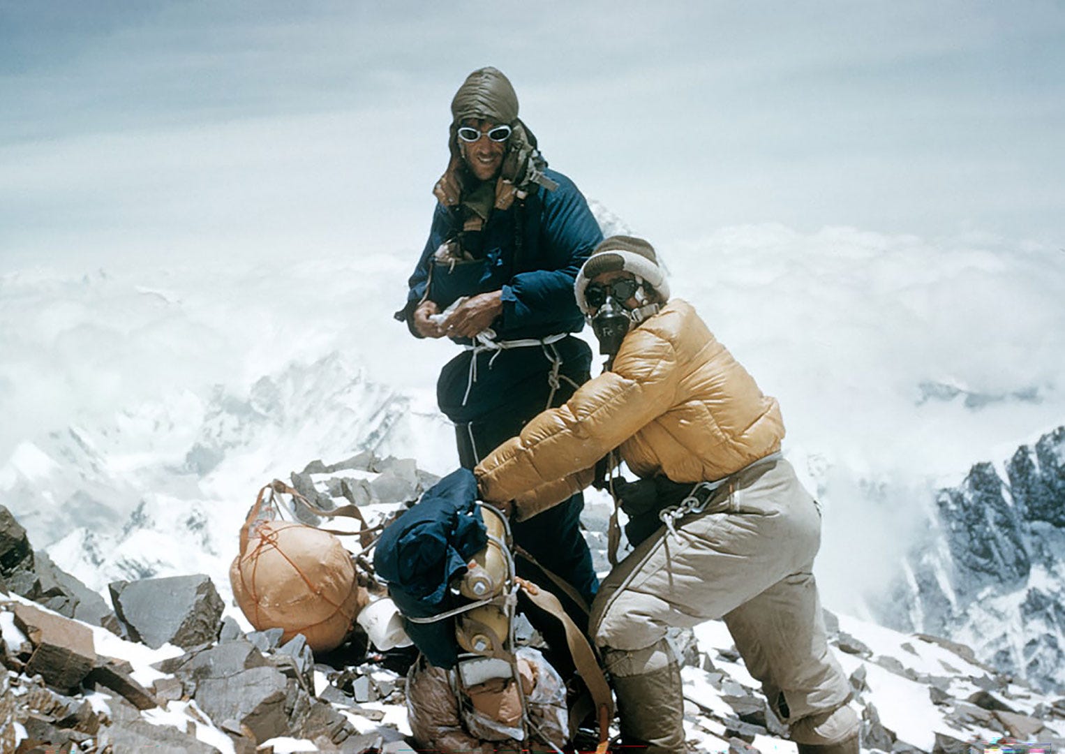 Rolex supplied watches to the successful Everest expedition of 1953