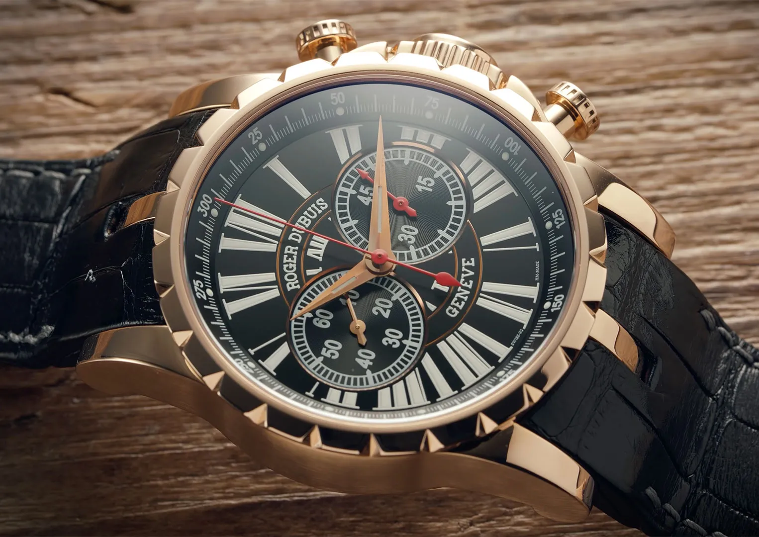 Roger Dubuis was founded by Roger Dubuis and Carlos Dias in 1995