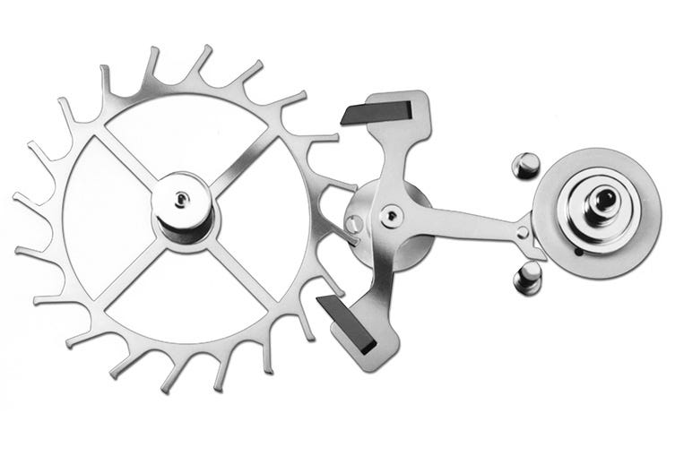 Traditional escapement